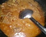 A picture of step 3 of Mutton gobhi.