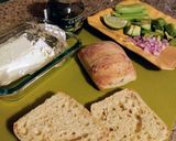 A picture of step 2 of Avocado Cucumber Sandwich.
