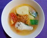 A picture of step 5 of Chicken Soup.