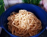 Une image de l'étape 6 de Tagliatelles fraîches maison avec l'appareil Nina 😊.