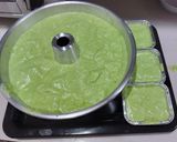 Foto langkah ke 8 dari resep Keto Chiffon Cake Pandan Sugar & Gluten Free.