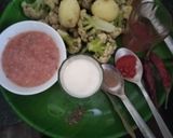 A picture of step 1 of Cauliflower potato curry.