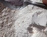 A picture of step 1 of Ragi And Wheat Flour Mixed Herb Bread.