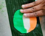 तिरंगा पातोळ्या (Tricolour Patolya Recipe In Marathi) रेसिपी स्टेप 4 फोटो