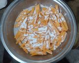 A picture of step 2 of Honey Chili Potato.
