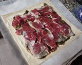 Foto del paso 3 de la receta: Empanada de serranito