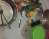 Foto langkah ke 1 dari resep Bolu milo no mixer and megicom simple.