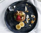 Foto del paso 1 de la receta: Flan de coco y chocolate sin azúcar ni leche