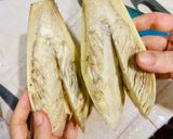 Hình bước làm 3 của món Gỏi hoa chuối chẳng dừng