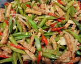 Foto langkah ke 3 dari resep Oseng Buncis Tempe.