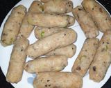 A picture of step 3 of Tangy Potato Roll Fritters.