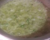 A picture of step 4 of Green peas pulav.