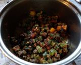 A picture of step 10 of Okra with Potatoes.