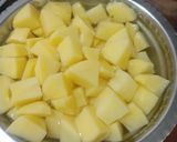 A picture of step 3 of Puri and sabji.