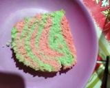 Foto langkah ke 4 dari resep Bolu pelangi kukus.