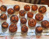 Φωτογραφία βήματος 4 της συνταγής Donuts/muffins με πραλίνα φουντουκιού 🍩🧁🍫🌰