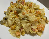 Foto del paso 3 de la receta: Ensalada de pasta multicolor 💚💛🧡❤️