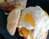 Foto del paso 17 de la receta: Hamburguesa de pollo y queso