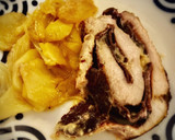 Foto del paso 5 de la receta: Lomo de cerdo relleno de cecina de León y queso La Peral