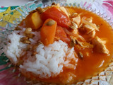 Guiso de pollo con arroz