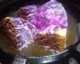 Foto del paso 2 de la receta: Col dorado, frutas y verduras y medallones de merluza