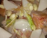 รูปขั้นตอนการทำที่ 2 ของ ซุปน่องไก่ (Chicken Drumstick Soup)