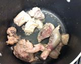 A picture of step 2 of Green Chili / Pepper chicken.