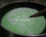 Foto langkah ke 3 dari resep Puding Lumut Pandan.