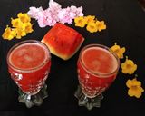 A picture of step 4 of Watermelon Juice.