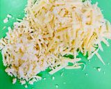 A picture of step 1 of Cheese snack on toast.