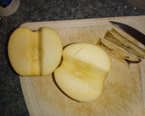 Foto del paso 1 de la receta: Manzanas con crema express
