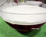 A picture of step 16 of Colorful Fruit Panna Cotta.