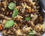 Foto langkah ke 3 dari resep Nasi goreng petai 5 menit.
