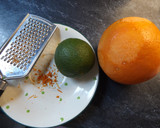 Foto del paso 1 de la receta: Bizcocho de pomelo rosa y lima