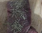 Foto del paso 4 de la receta: Flap Iron Steak a la parrilla con “arroz” de coliflor