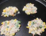 A picture of step 3 of Corn fritters.