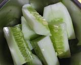 A picture of step 2 of Coorg Cucumber Pachadi.