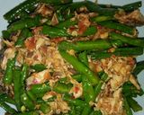 Foto langkah ke 7 dari resep Tongkol suir kacang panjang.