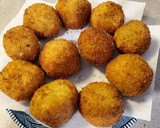 Foto del paso 13 de la receta: Bombas de macarrones con queso🌺