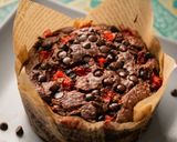 Foto langkah ke 5 dari resep 82. Chocolate Strawberry Banana Bread Gluten Free.