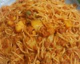 عکس مرحله 1 از دستور ماکارونی با کدو سبز