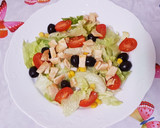 Foto del paso 4 de la receta: Ensalada con virutas de pollo
