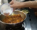 A picture of step 4 of Kalo Jeera Diye Kochor Torkari.