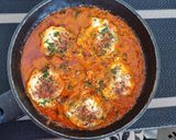 A picture of step 6 of Egg Lababdar.