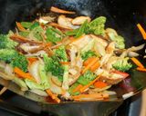 Foto del paso 3 de la receta: Chapsuy de carne de vacuno con fideos Chinos