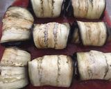 Une image de l'étape 6 de Cannellonis d’aubergines au bacon/ricotta.