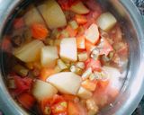 A picture of step 1 of #RYS#Santula-a traditional Odisha vegetable dish.
