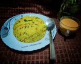 A picture of step 7 of Vegetable masala upma.