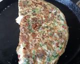 ভেজিটেবল চীজ অমলেট(Vegetable cheese omelette recipe in Bengali) রেসিপির ধাপ 6 ছবি