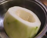 A picture of step 1 of Raw Papaya Sambharo.